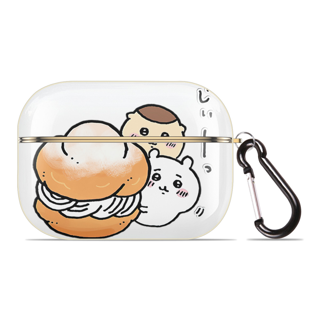 （画像用） ちいかわ くりまんじゅう Chii-kawa kuri manjū 【AirPods Pro用】ハードシェル保護ケース｜耐衝撃・防指紋・カラビナ付き商品仕様