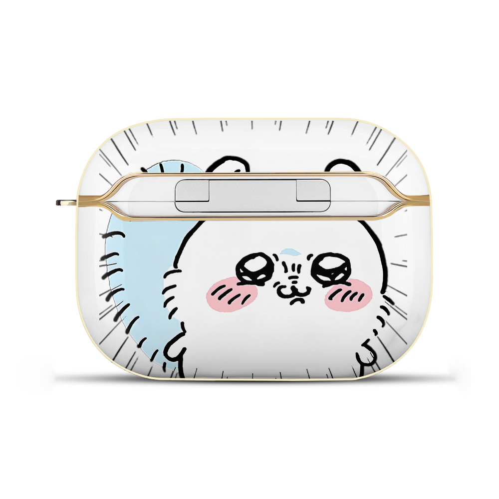 （画像用） ちいかわ モモンガ Chii-kawa Momonga 【AirPods Pro用】ハードシェル保護ケース｜耐衝撃・防指紋・カラビナ付き商品仕様