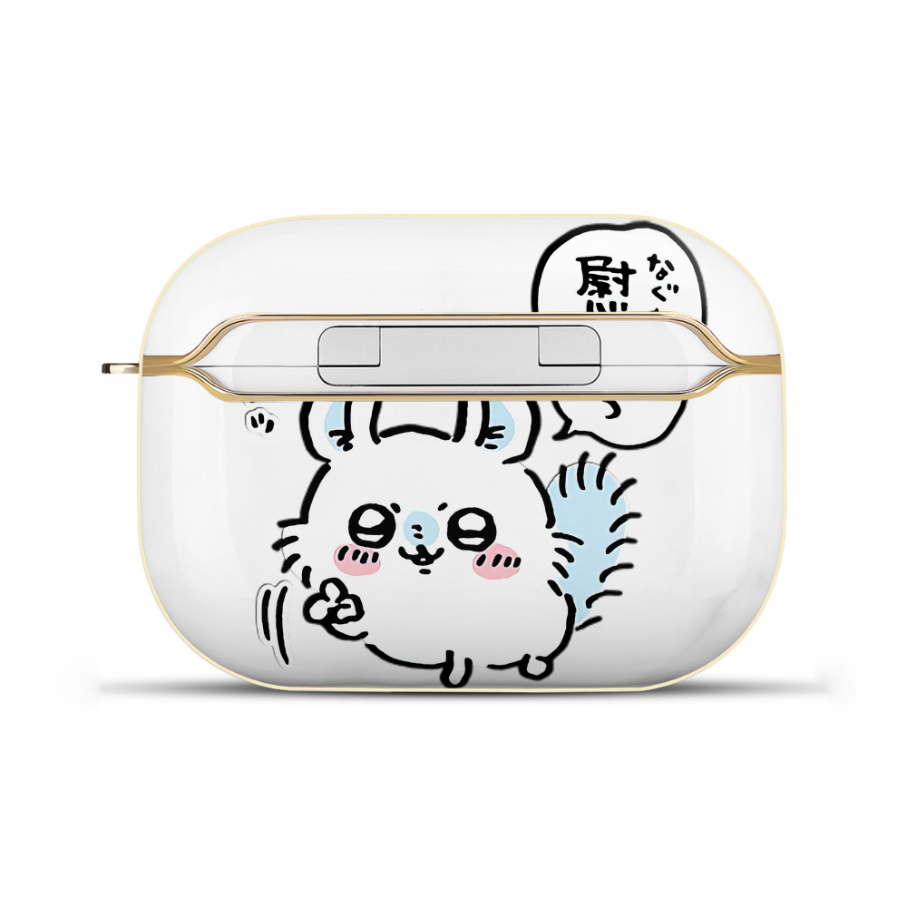 （画像用） ちいかわ モモンガ Chii-kawa Momonga 【AirPods Pro用】ハードシェル保護ケース｜耐衝撃・防指紋・カラビナ付き商品仕様