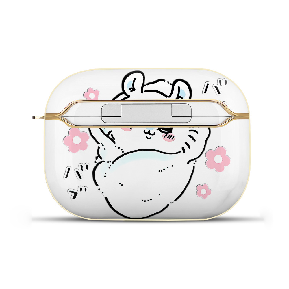 （画像用） ちいかわ モモンガ Chii-kawa Momonga 【AirPods Pro用】ハードシェル保護ケース｜耐衝撃・防指紋・カラビナ付き商品仕様