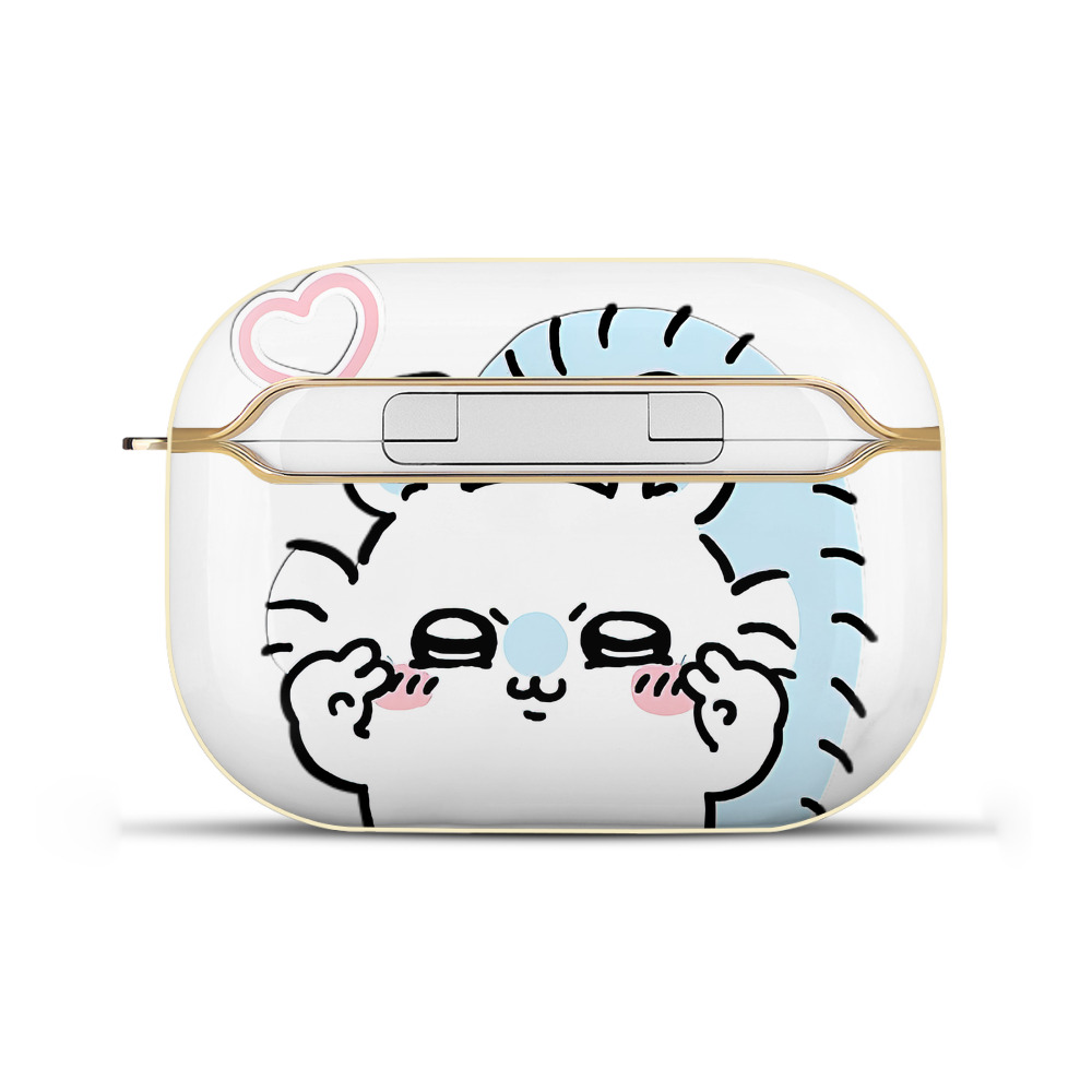 （画像用） ちいかわ モモンガ Chii-kawa Momonga 【AirPods Pro用】ハードシェル保護ケース｜耐衝撃・防指紋・カラビナ付き商品仕様