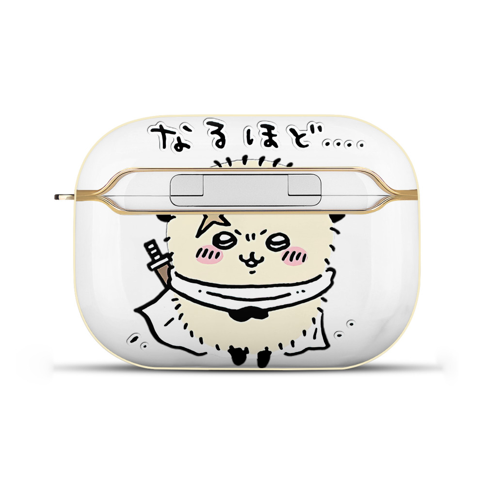 （画像用） ちいかわ ラッコ Chii-kawa Sea otter 【AirPods Pro用】ハードシェル保護ケース｜耐衝撃・防指紋・カラビナ付き商品仕様