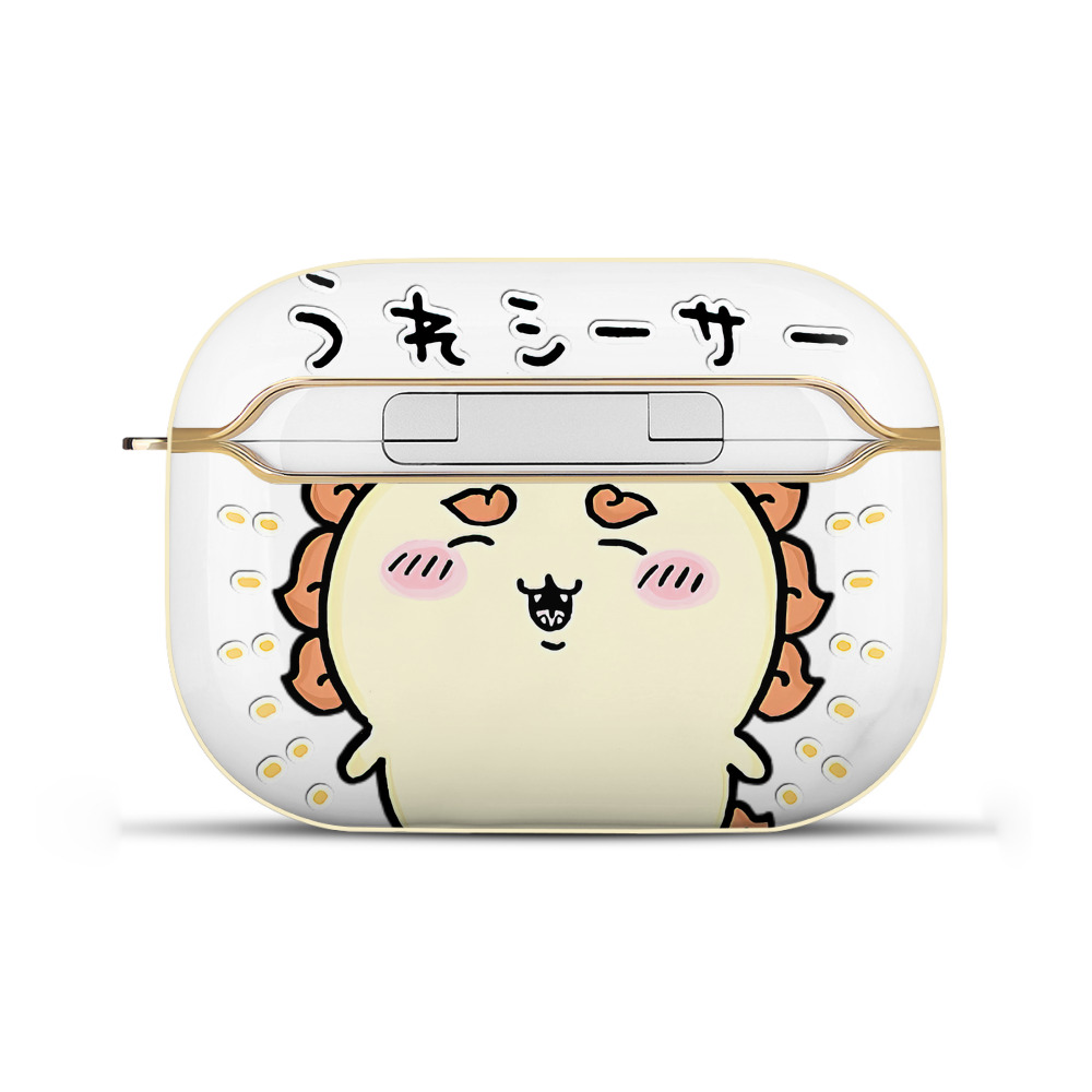 （画像用） ちいかわ シーサー Chii-kawa Shisa 【AirPods Pro用】ハードシェル保護ケース｜耐衝撃・防指紋・カラビナ付き商品仕様