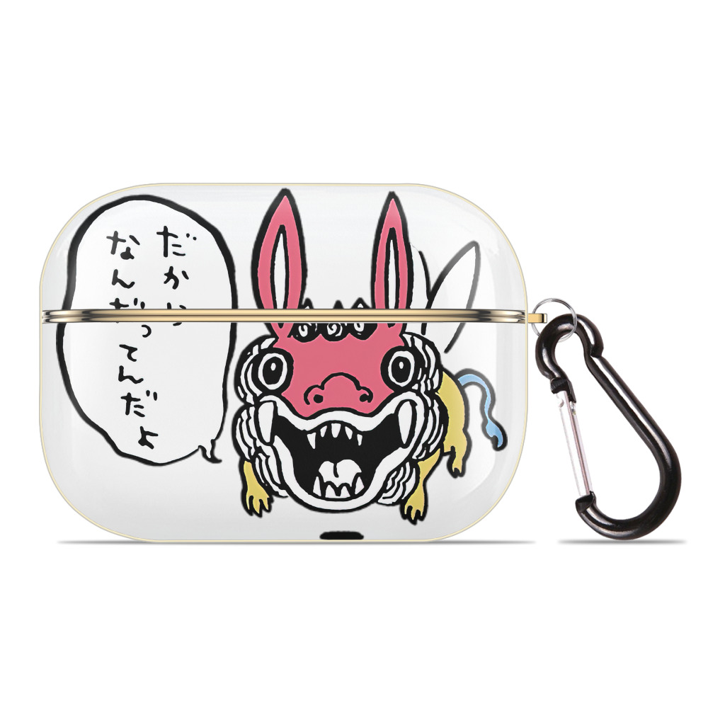 （画像用） ちいかわ でかつよ Chii-kawa Dekatsuyo 【AirPods Pro用】ハードシェル保護ケース｜耐衝撃・防指紋・カラビナ付き商品仕様