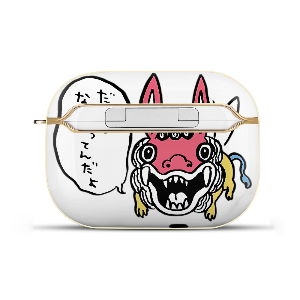 （画像用） ちいかわ でかつよ Chii-kawa Dekatsuyo 【AirPods Pro用】ハードシェル保護ケース｜耐衝撃・防指紋・カラビナ付き商品仕様