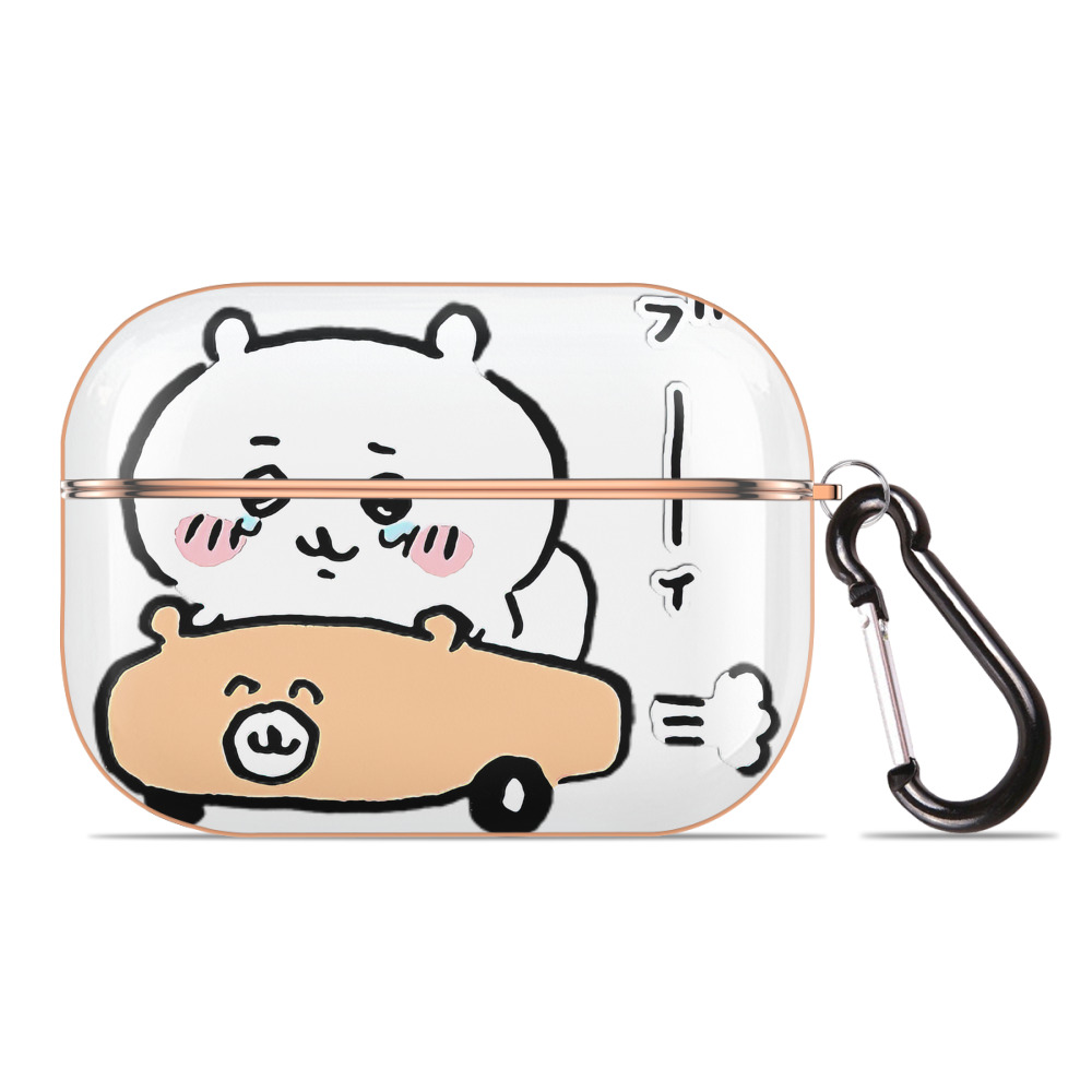 （画像用） ちいかわ ちいかわ Chii-kawa chiikawa 【AirPods Pro用】ハードシェル保護ケース｜耐衝撃・防指紋・カラビナ付き商品仕様