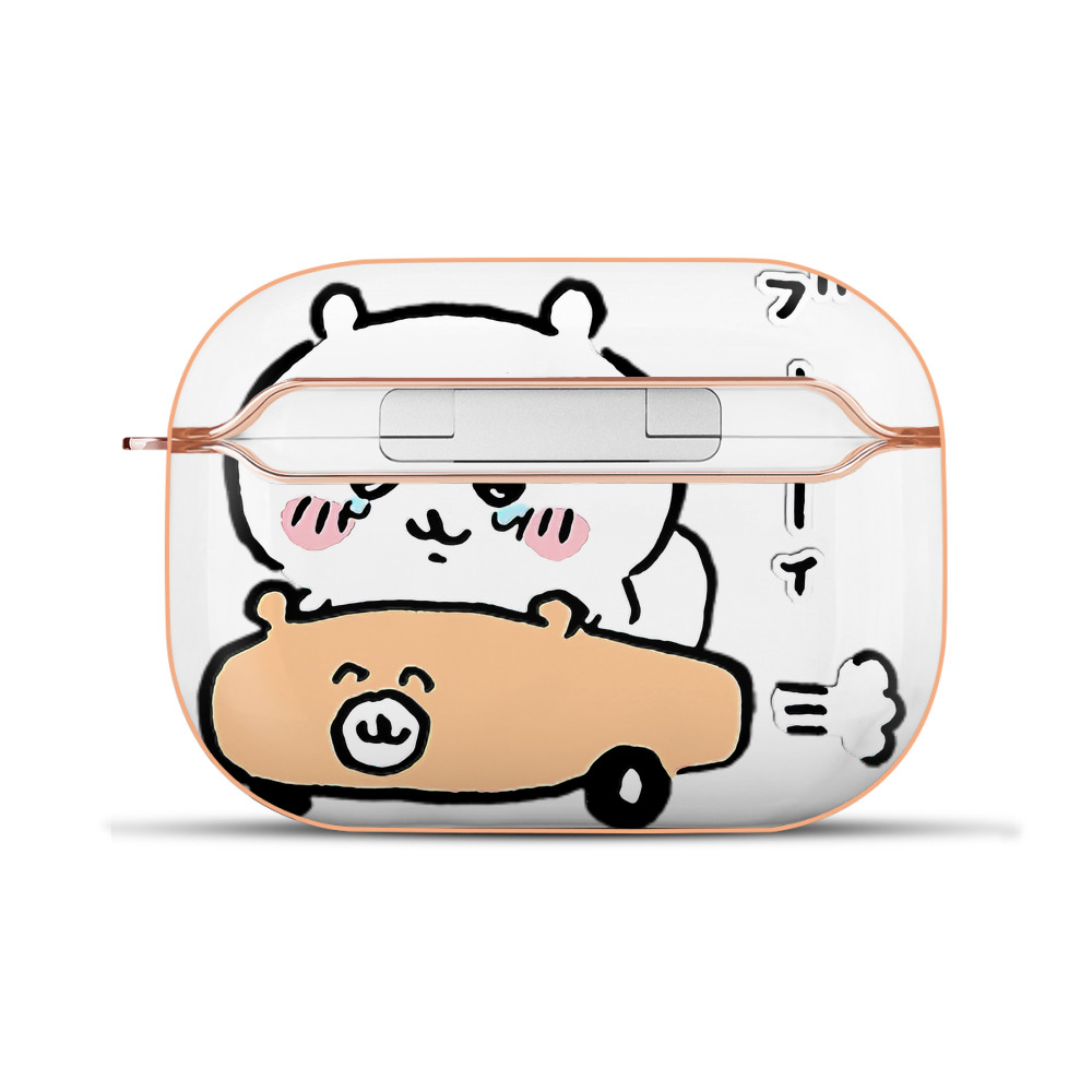 （画像用） ちいかわ ちいかわ Chii-kawa chiikawa 【AirPods Pro用】ハードシェル保護ケース｜耐衝撃・防指紋・カラビナ付き商品仕様