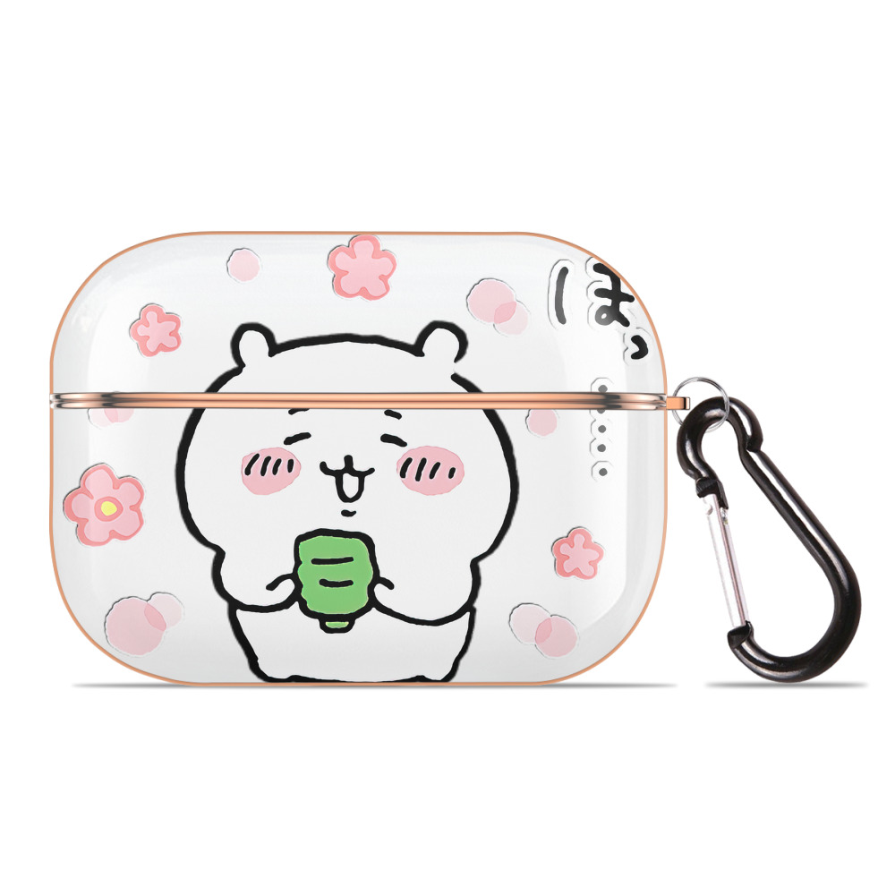 （画像用） ちいかわ ちいかわ Chii-kawa chiikawa 【AirPods Pro用】ハードシェル保護ケース｜耐衝撃・防指紋・カラビナ付き商品仕様