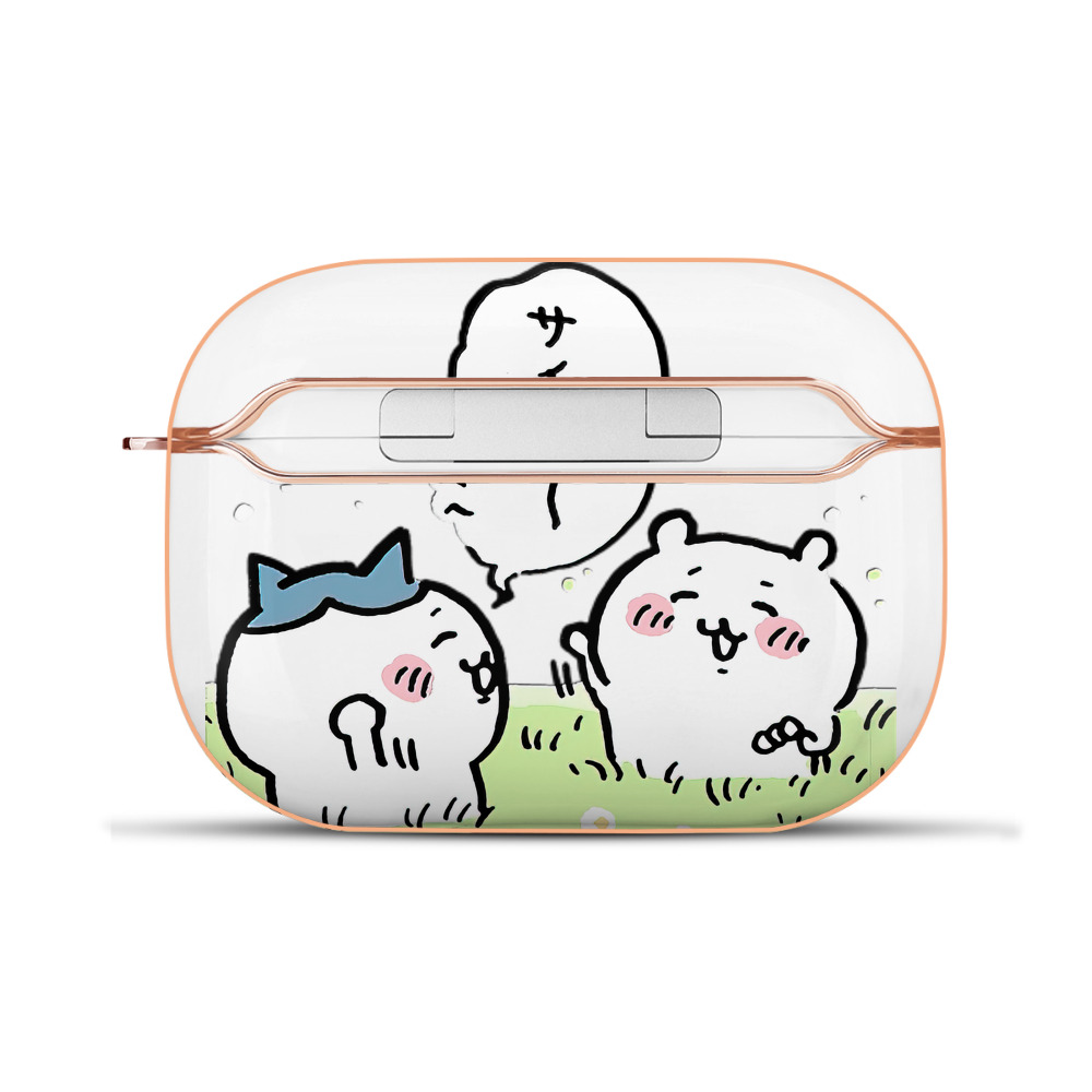 （画像用） ちいかわ ちいかわ Chii-kawa chiikawa 【AirPods Pro用】ハードシェル保護ケース｜耐衝撃・防指紋・カラビナ付き商品仕様
