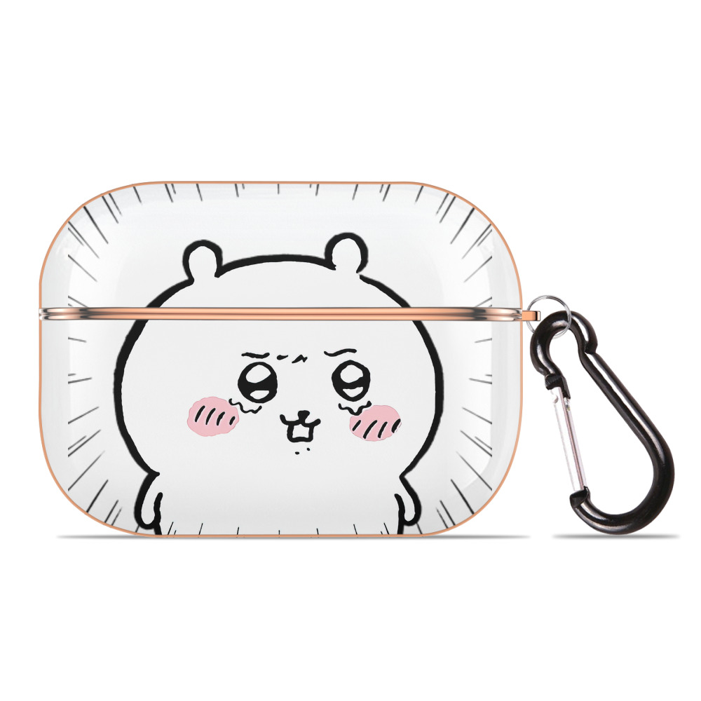 （画像用） ちいかわ ちいかわ Chii-kawa chiikawa 【AirPods Pro用】ハードシェル保護ケース｜耐衝撃・防指紋・カラビナ付き商品仕様
