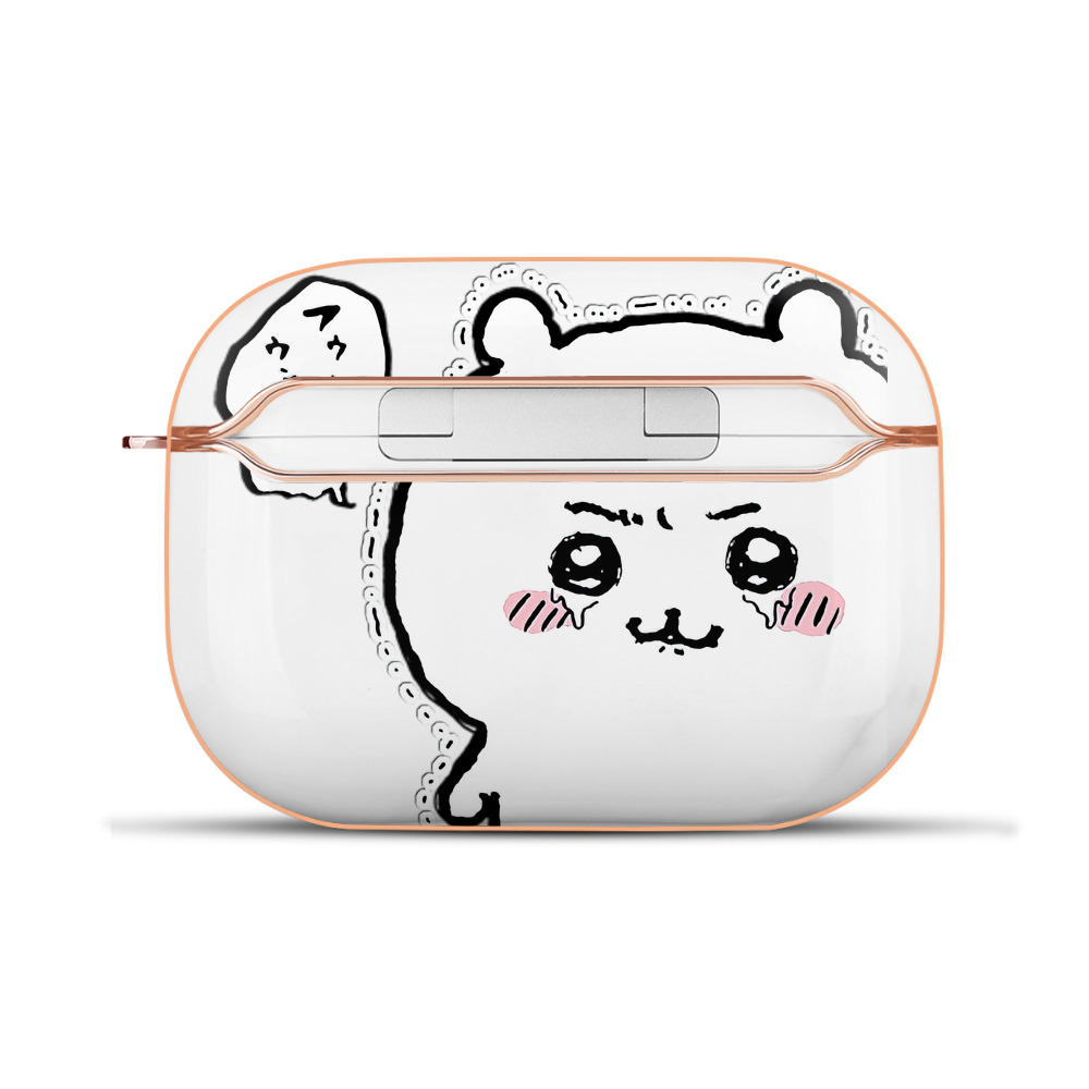 （画像用） ちいかわ ちいかわ Chii-kawa chiikawa 【AirPods Pro用】ハードシェル保護ケース｜耐衝撃・防指紋・カラビナ付き商品仕様