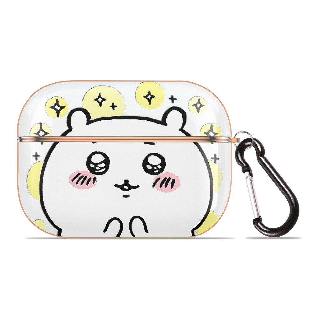 （画像用） ちいかわ ちいかわ Chii-kawa chiikawa 【AirPods Pro用】ハードシェル保護ケース｜耐衝撃・防指紋・カラビナ付き商品仕様