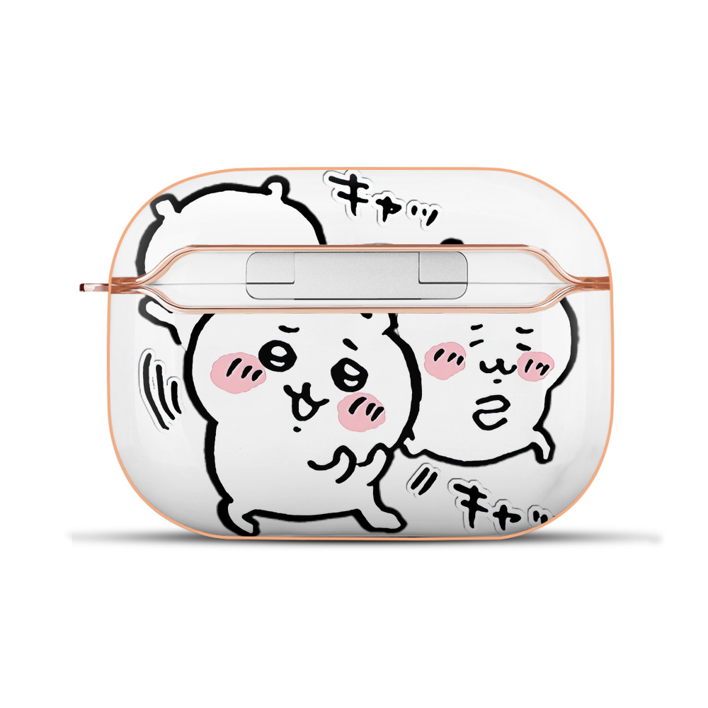 （画像用） ちいかわ ちいかわ Chii-kawa chiikawa 【AirPods Pro用】ハードシェル保護ケース｜耐衝撃・防指紋・カラビナ付き商品仕様