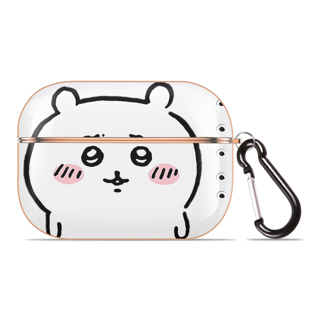（画像用） ちいかわ ちいかわ Chii-kawa chiikawa 【AirPods Pro用】ハードシェル保護ケース｜耐衝撃・防指紋・カラビナ付き商品仕様