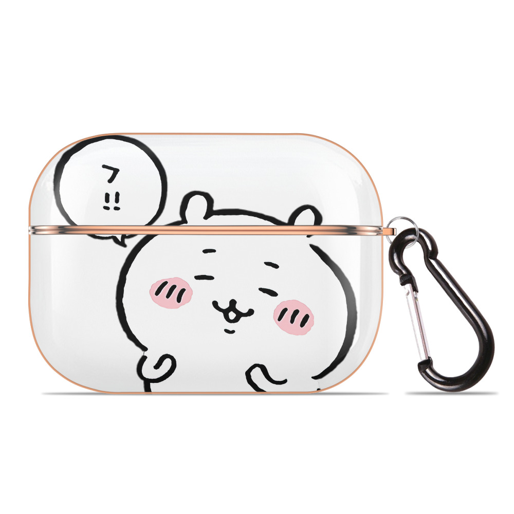 （画像用） ちいかわ ちいかわ Chii-kawa chiikawa 【AirPods Pro用】ハードシェル保護ケース｜耐衝撃・防指紋・カラビナ付き商品仕様