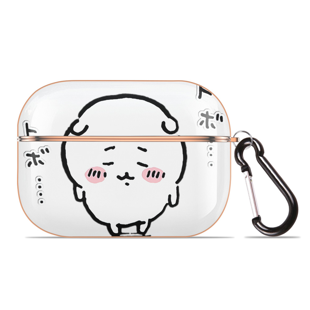 （画像用） ちいかわ ちいかわ Chii-kawa chiikawa 【AirPods Pro用】ハードシェル保護ケース｜耐衝撃・防指紋・カラビナ付き商品仕様