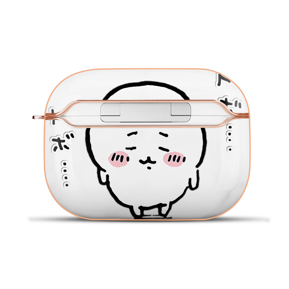 （画像用） ちいかわ ちいかわ Chii-kawa chiikawa 【AirPods Pro用】ハードシェル保護ケース｜耐衝撃・防指紋・カラビナ付き商品仕様