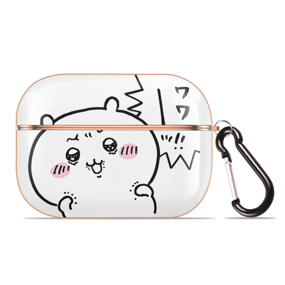 （画像用） ちいかわ ちいかわ Chii-kawa chiikawa 【AirPods Pro用】ハードシェル保護ケース｜耐衝撃・防指紋・カラビナ付き商品仕様
