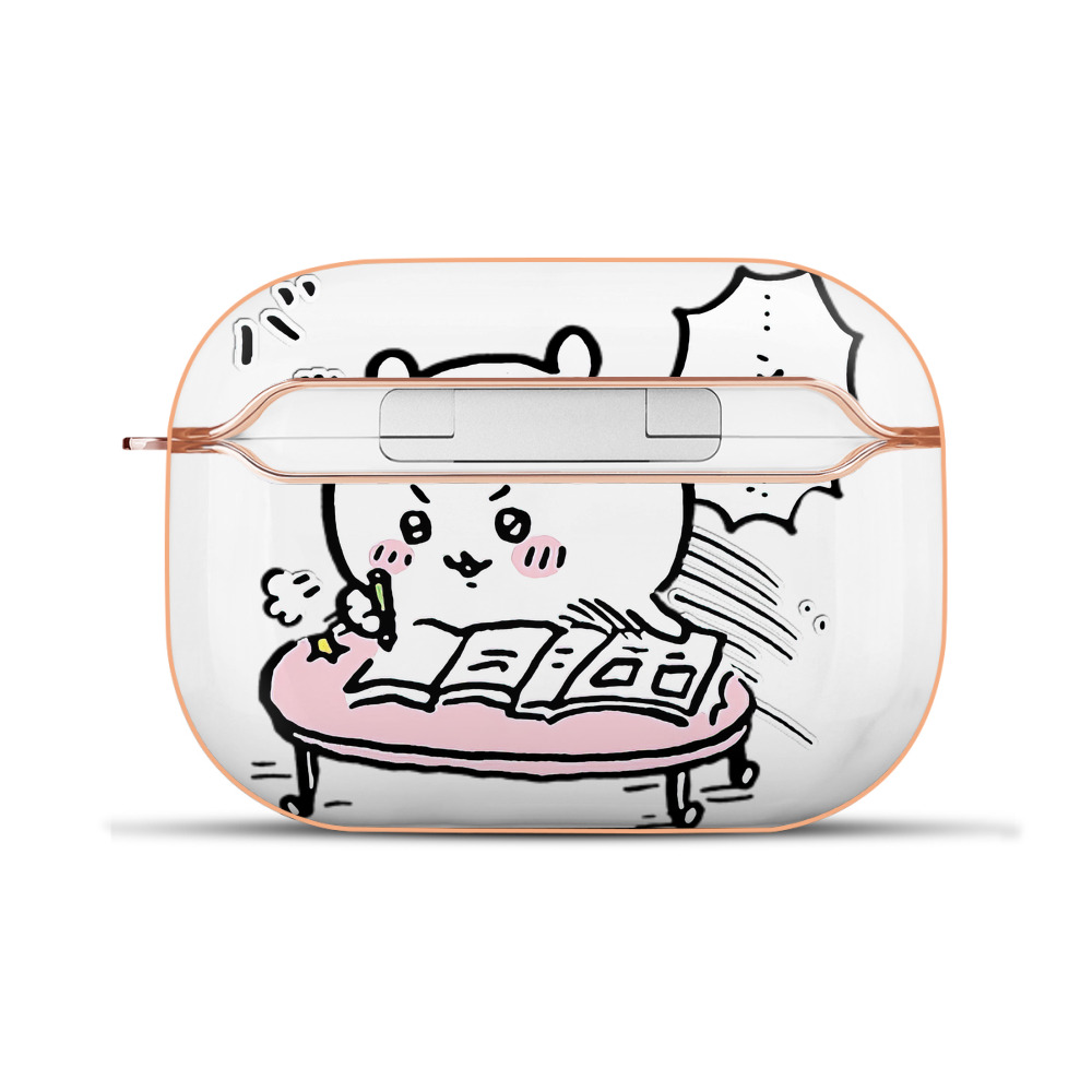 （画像用） ちいかわ ちいかわ Chii-kawa chiikawa 【AirPods Pro用】ハードシェル保護ケース｜耐衝撃・防指紋・カラビナ付き商品仕様