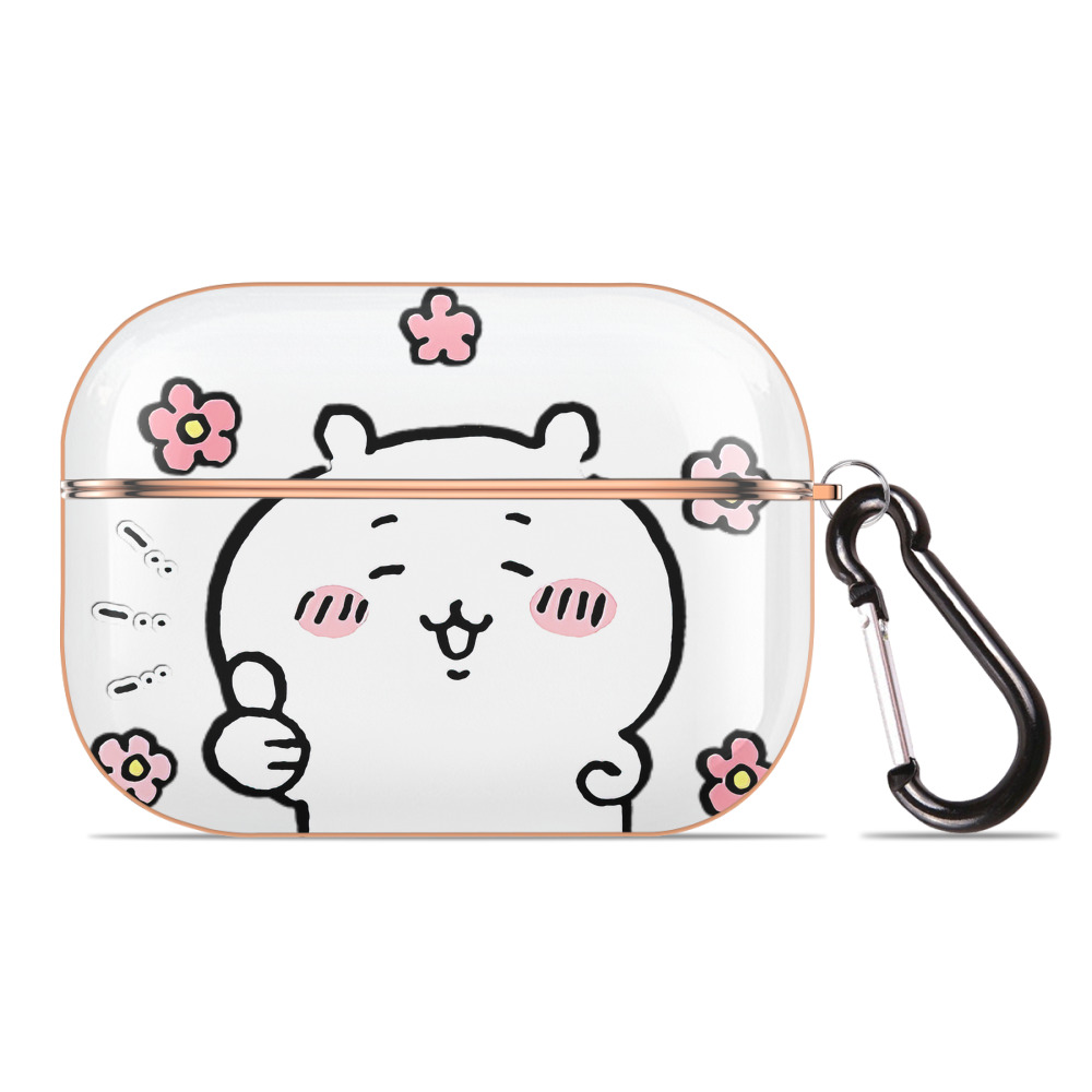 （画像用） ちいかわ ちいかわ Chii-kawa chiikawa 【AirPods Pro用】ハードシェル保護ケース｜耐衝撃・防指紋・カラビナ付き商品仕様