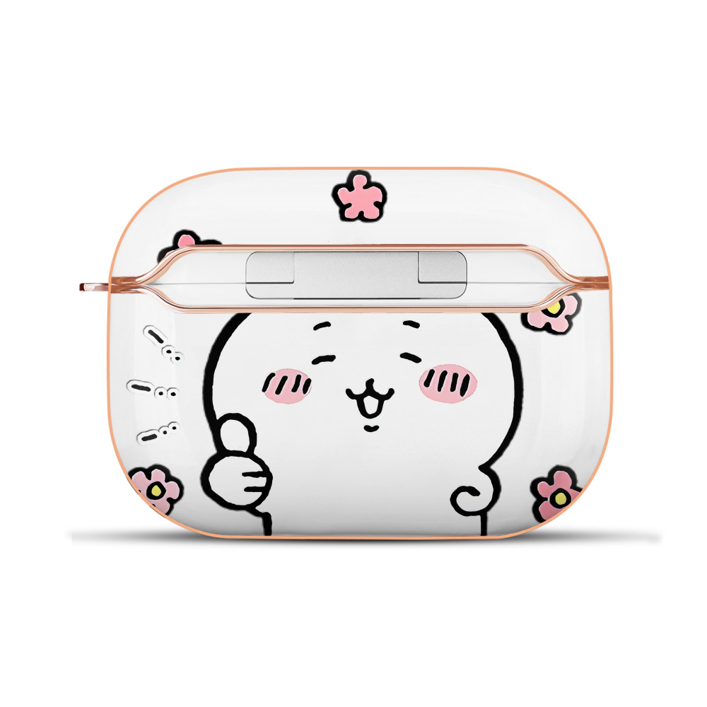 （画像用） ちいかわ ちいかわ Chii-kawa chiikawa 【AirPods Pro用】ハードシェル保護ケース｜耐衝撃・防指紋・カラビナ付き商品仕様