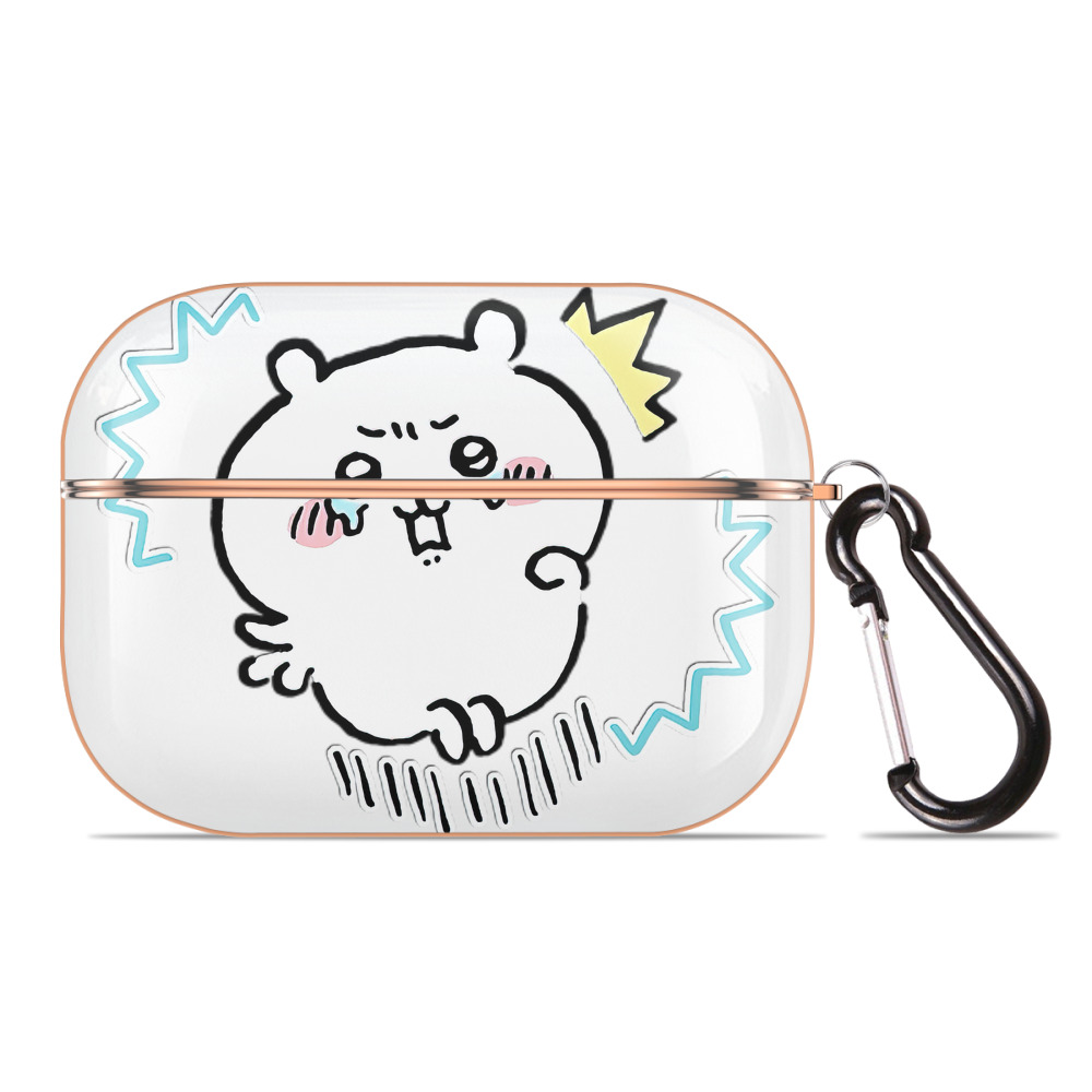 （画像用） ちいかわ ちいかわ Chii-kawa chiikawa 【AirPods Pro用】ハードシェル保護ケース｜耐衝撃・防指紋・カラビナ付き商品仕様
