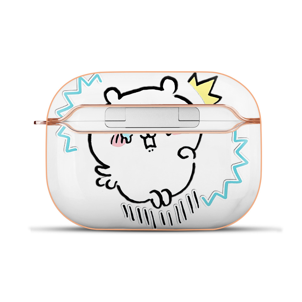 （画像用） ちいかわ ちいかわ Chii-kawa chiikawa 【AirPods Pro用】ハードシェル保護ケース｜耐衝撃・防指紋・カラビナ付き商品仕様