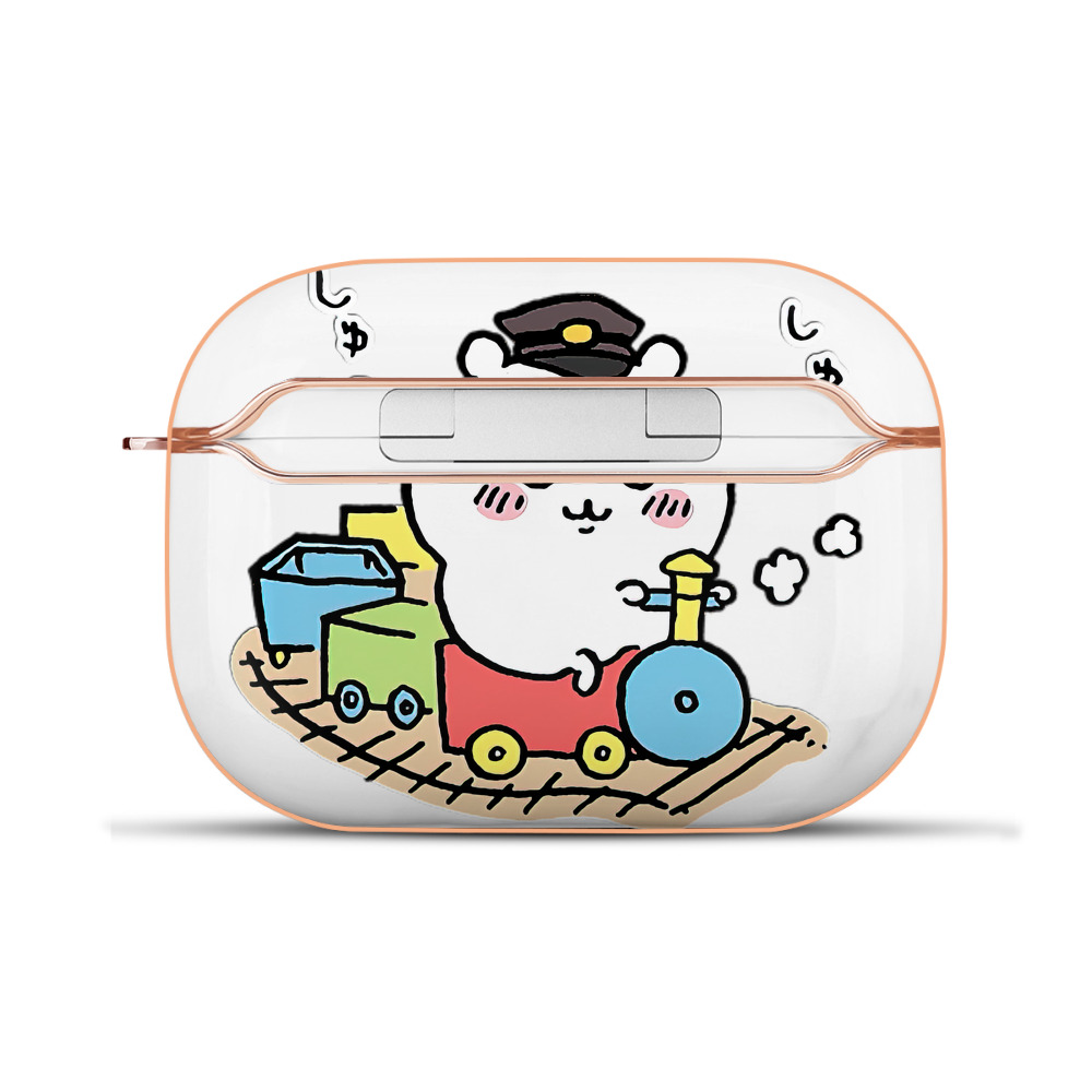 （画像用） ちいかわ ちいかわ Chii-kawa chiikawa 【AirPods Pro用】ハードシェル保護ケース｜耐衝撃・防指紋・カラビナ付き商品仕様