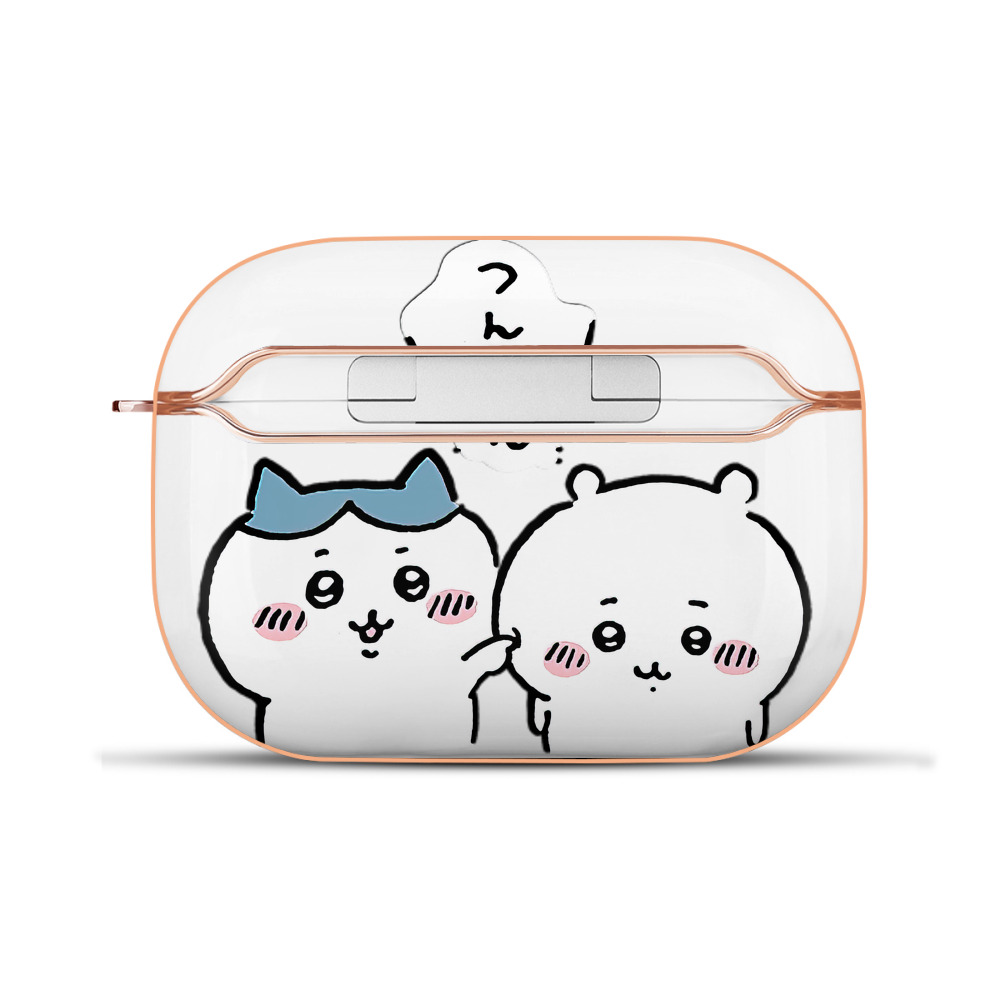 （画像用） ちいかわ ちいかわ Chii-kawa chiikawa 【AirPods Pro用】ハードシェル保護ケース｜耐衝撃・防指紋・カラビナ付き商品仕様