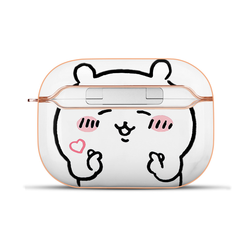 （画像用） ちいかわ ちいかわ Chii-kawa chiikawa 【AirPods Pro用】ハードシェル保護ケース｜耐衝撃・防指紋・カラビナ付き商品仕様