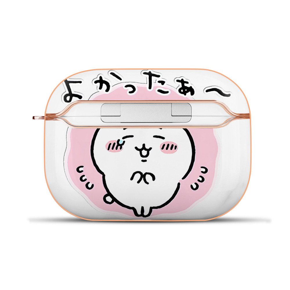（画像用） ちいかわ ちいかわ Chii-kawa chiikawa 【AirPods Pro用】ハードシェル保護ケース｜耐衝撃・防指紋・カラビナ付き商品仕様