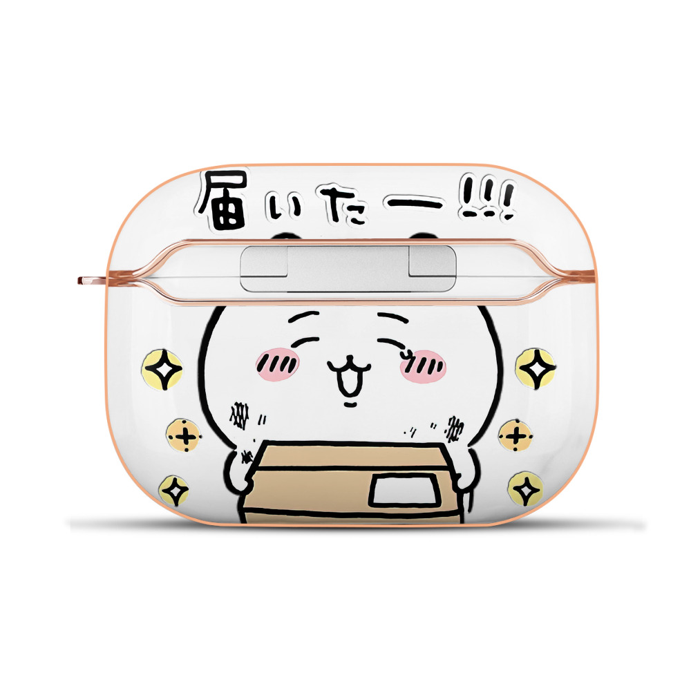 （画像用） ちいかわ ちいかわ Chii-kawa chiikawa 【AirPods Pro用】ハードシェル保護ケース｜耐衝撃・防指紋・カラビナ付き商品仕様