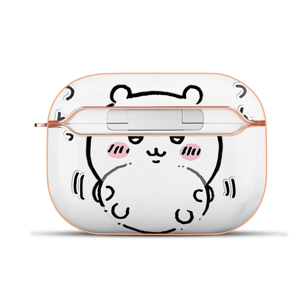 （画像用） ちいかわ ちいかわ Chii-kawa chiikawa 【AirPods Pro用】ハードシェル保護ケース｜耐衝撃・防指紋・カラビナ付き商品仕様