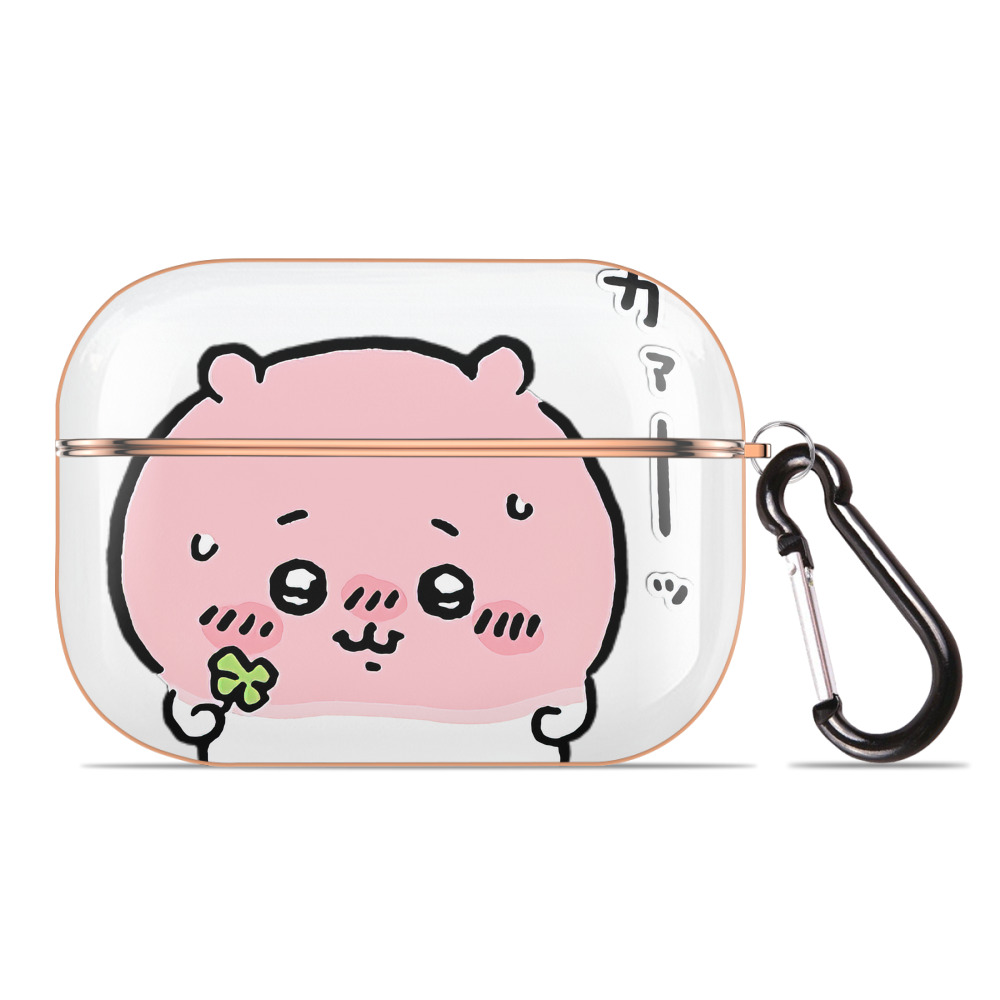 （画像用） ちいかわ ちいかわ Chii-kawa chiikawa 【AirPods Pro用】ハードシェル保護ケース｜耐衝撃・防指紋・カラビナ付き商品仕様