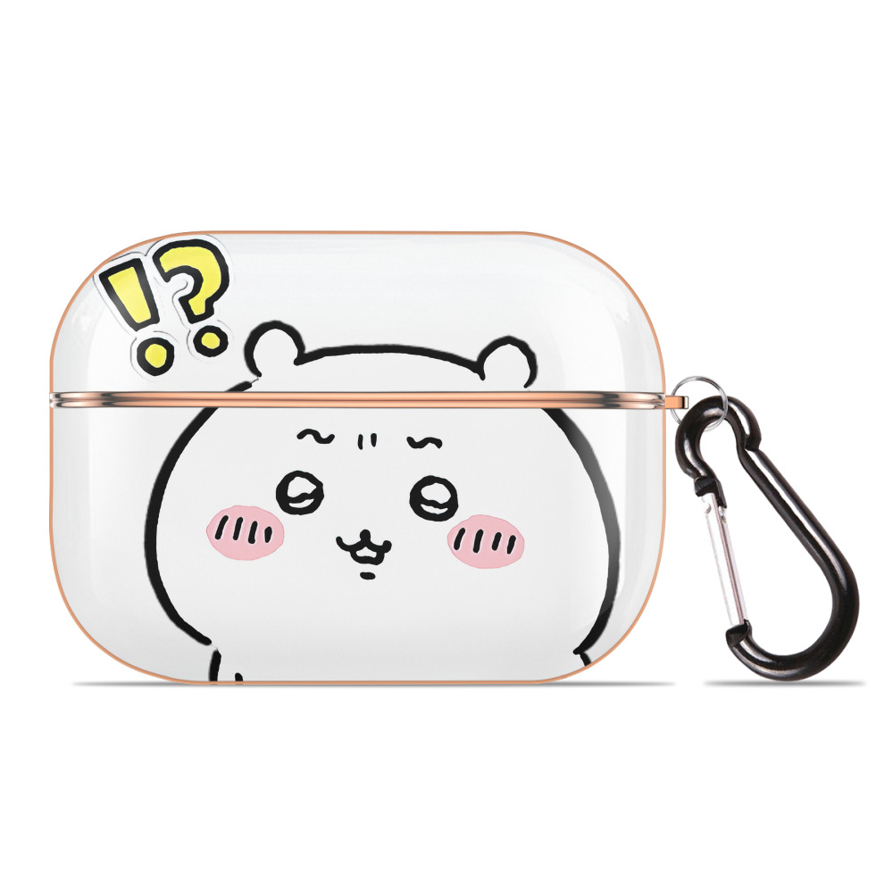 （画像用） ちいかわ ちいかわ Chii-kawa chiikawa 【AirPods Pro用】ハードシェル保護ケース｜耐衝撃・防指紋・カラビナ付き商品仕様
