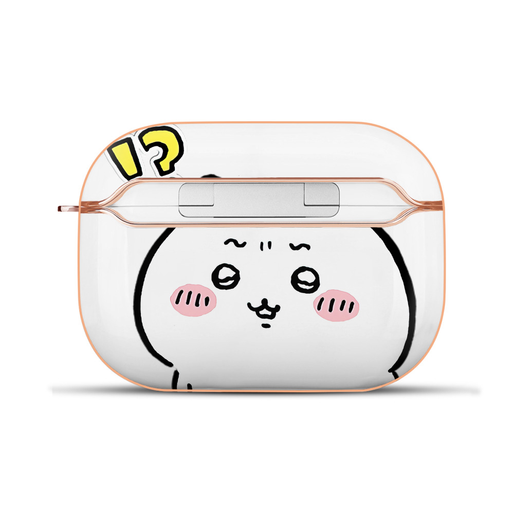 （画像用） ちいかわ ちいかわ Chii-kawa chiikawa 【AirPods Pro用】ハードシェル保護ケース｜耐衝撃・防指紋・カラビナ付き商品仕様