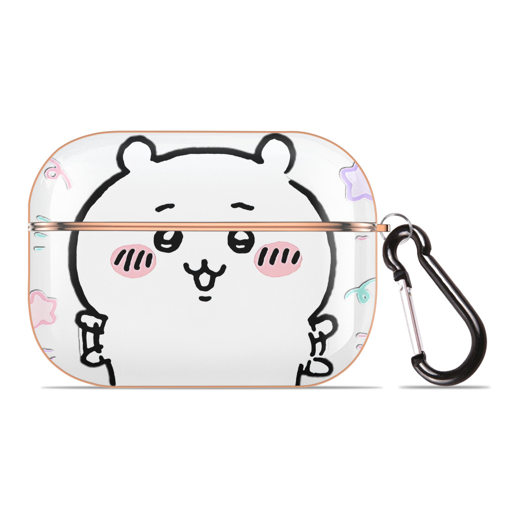 （画像用） ちいかわ ちいかわ Chii-kawa chiikawa 【AirPods Pro用】ハードシェル保護ケース｜耐衝撃・防指紋・カラビナ付き商品仕様