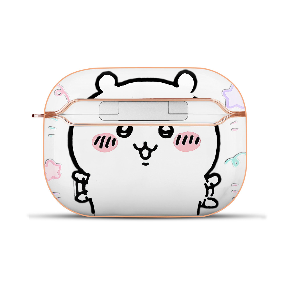 （画像用） ちいかわ ちいかわ Chii-kawa chiikawa 【AirPods Pro用】ハードシェル保護ケース｜耐衝撃・防指紋・カラビナ付き商品仕様