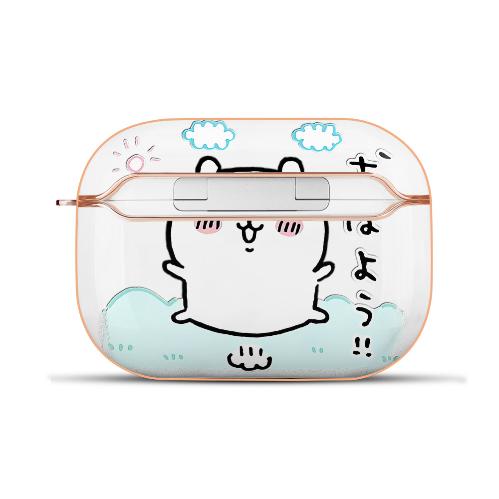 （画像用） ちいかわ ちいかわ Chii-kawa chiikawa 【AirPods Pro用】ハードシェル保護ケース｜耐衝撃・防指紋・カラビナ付き商品仕様