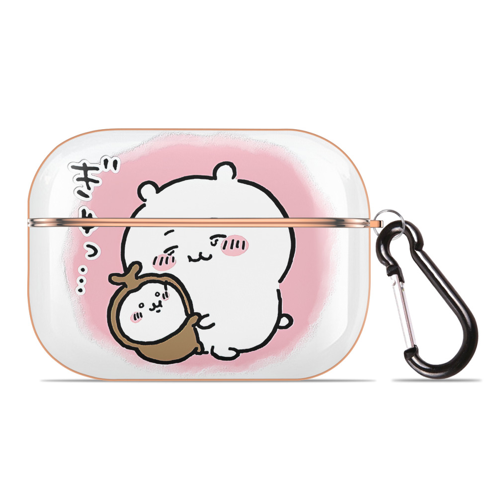 （画像用） ちいかわ ちいかわ Chii-kawa chiikawa 【AirPods Pro用】ハードシェル保護ケース｜耐衝撃・防指紋・カラビナ付き商品仕様