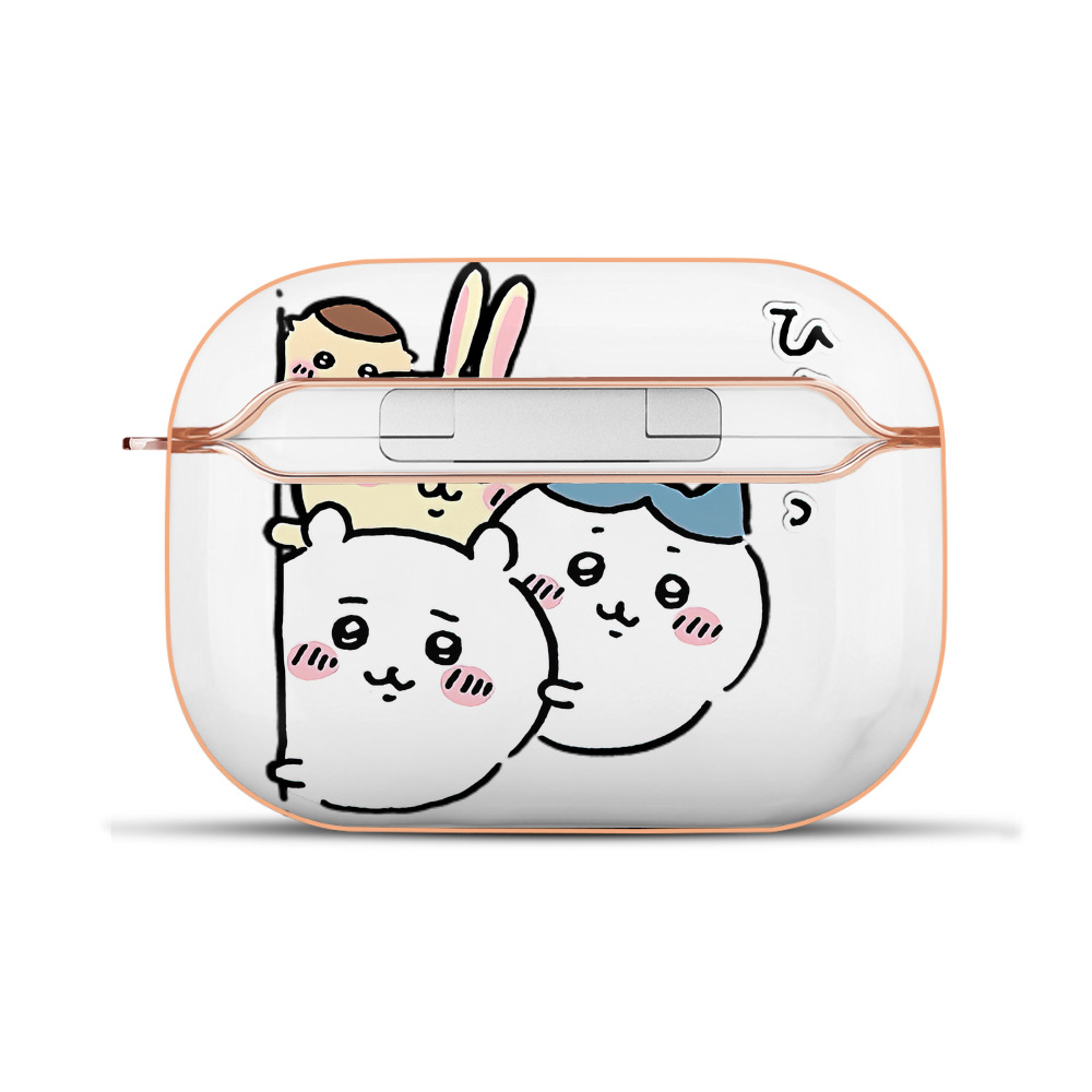 （画像用） ちいかわ ちいかわ Chii-kawa chiikawa 【AirPods Pro用】ハードシェル保護ケース｜耐衝撃・防指紋・カラビナ付き商品仕様