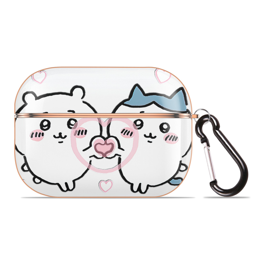 （画像用） ちいかわ ちいかわ Chii-kawa chiikawa 【AirPods Pro用】ハードシェル保護ケース｜耐衝撃・防指紋・カラビナ付き商品仕様