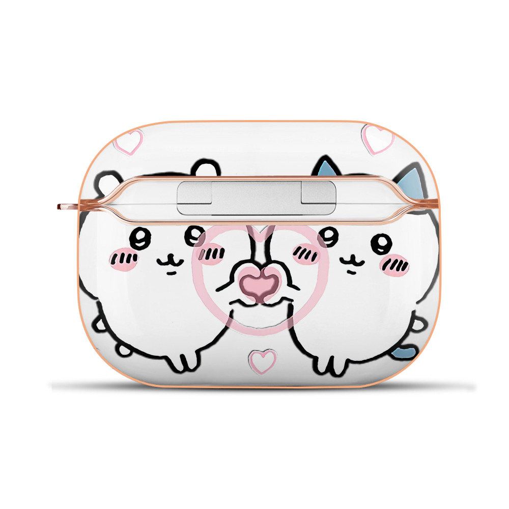 （画像用） ちいかわ ちいかわ Chii-kawa chiikawa 【AirPods Pro用】ハードシェル保護ケース｜耐衝撃・防指紋・カラビナ付き商品仕様
