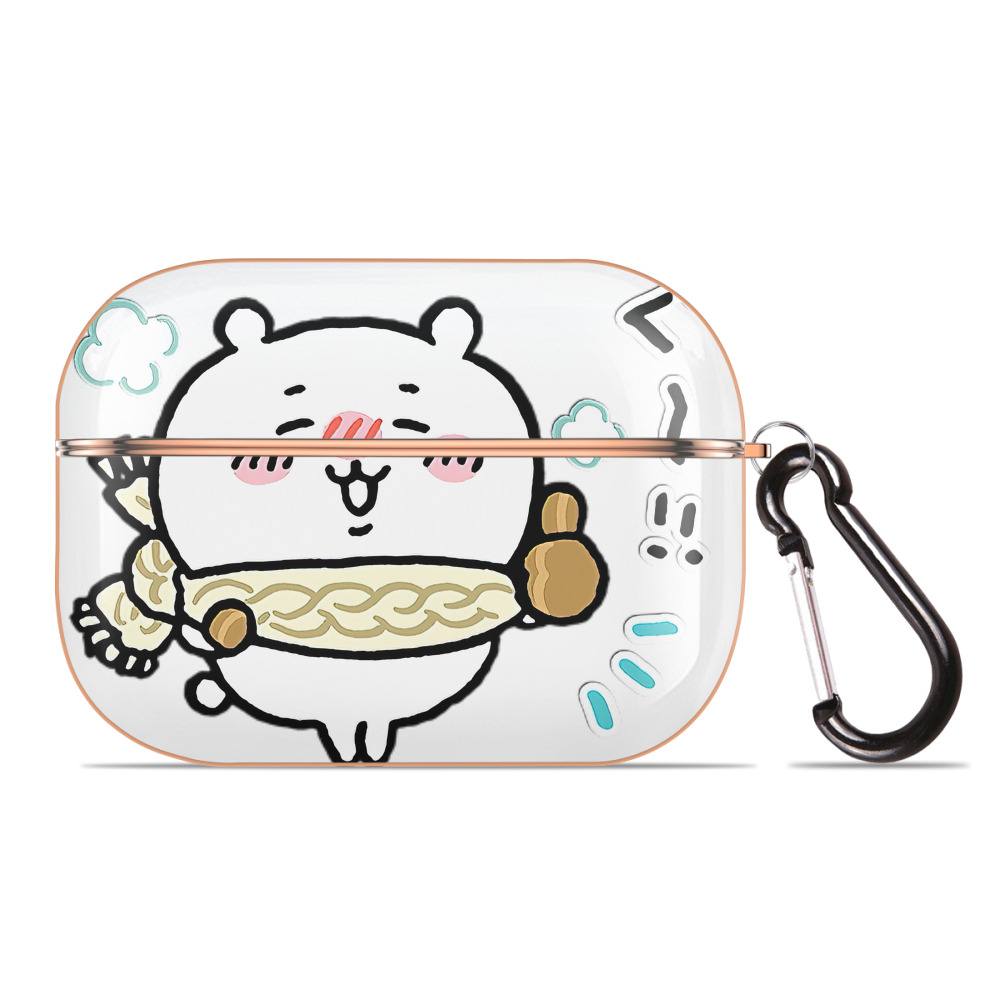 （画像用） ちいかわ ちいかわ Chii-kawa chiikawa 【AirPods Pro用】ハードシェル保護ケース｜耐衝撃・防指紋・カラビナ付き商品仕様