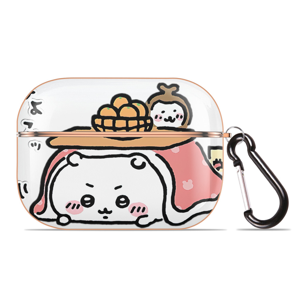 （画像用） ちいかわ ちいかわ Chii-kawa chiikawa 【AirPods Pro用】ハードシェル保護ケース｜耐衝撃・防指紋・カラビナ付き商品仕様