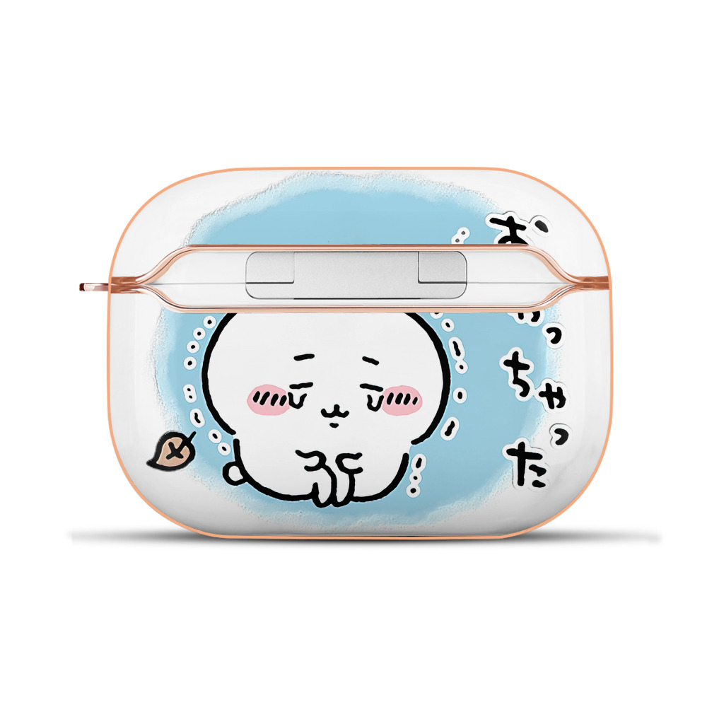 （画像用） ちいかわ ちいかわ Chii-kawa chiikawa 【AirPods Pro用】ハードシェル保護ケース｜耐衝撃・防指紋・カラビナ付き商品仕様