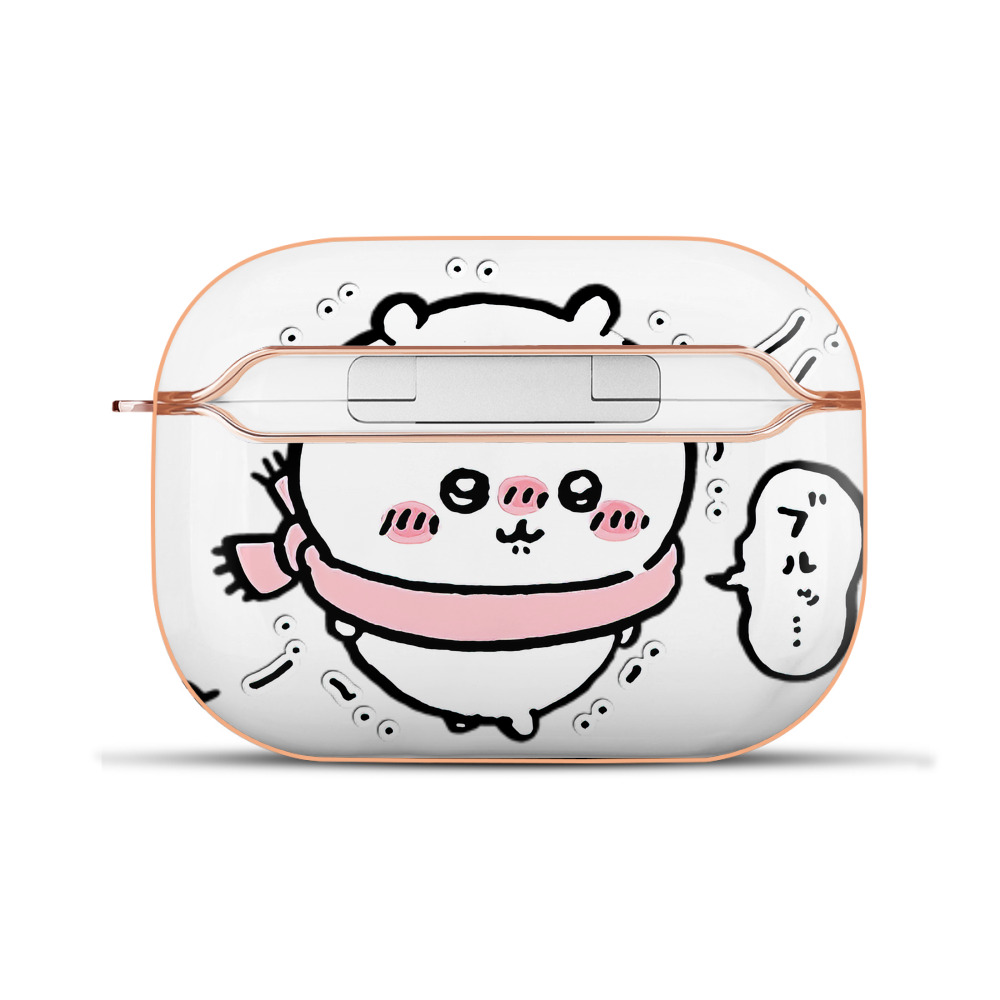 （画像用） ちいかわ ちいかわ Chii-kawa chiikawa 【AirPods Pro用】ハードシェル保護ケース｜耐衝撃・防指紋・カラビナ付き商品仕様