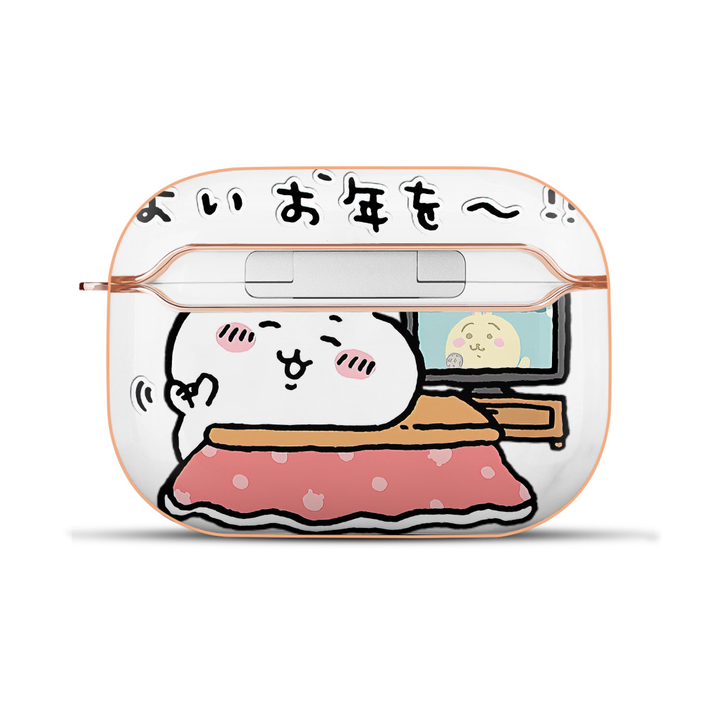 （画像用） ちいかわ ちいかわ Chii-kawa chiikawa 【AirPods Pro用】ハードシェル保護ケース｜耐衝撃・防指紋・カラビナ付き商品仕様