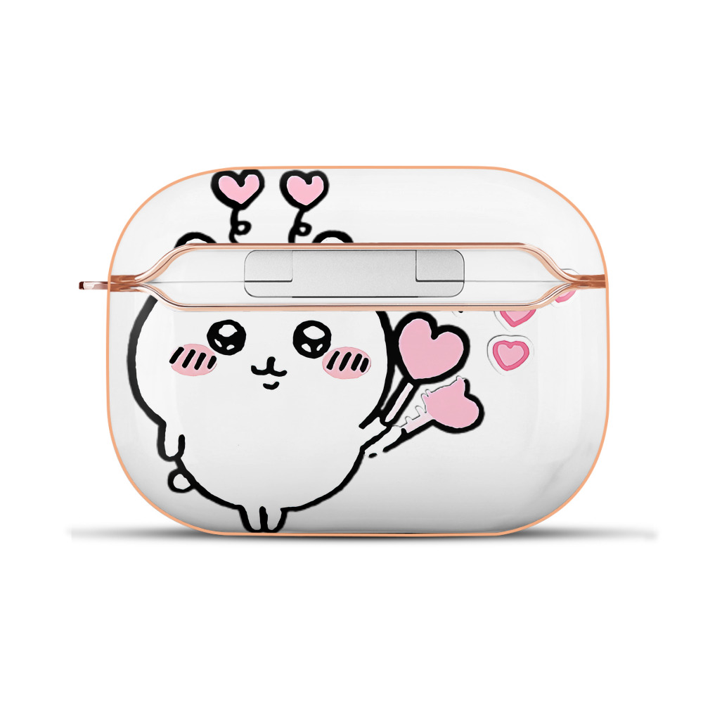 （画像用） ちいかわ ちいかわ Chii-kawa chiikawa 【AirPods Pro用】ハードシェル保護ケース｜耐衝撃・防指紋・カラビナ付き商品仕様