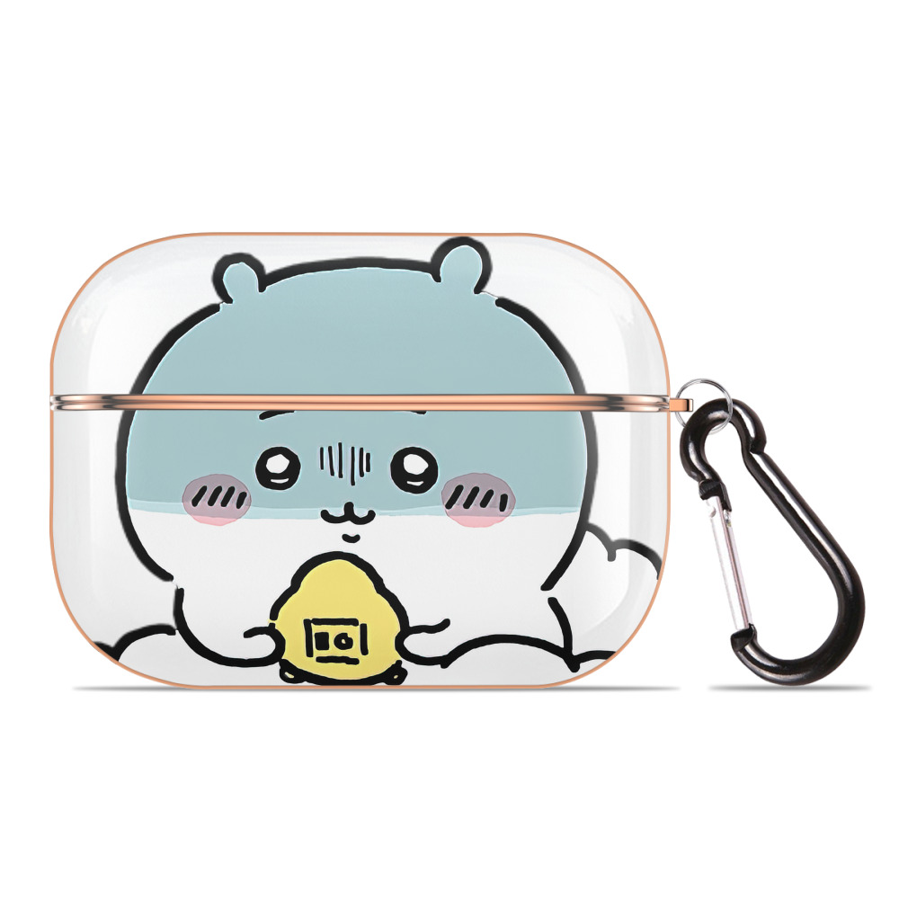（画像用） ちいかわ ちいかわ Chii-kawa chiikawa 【AirPods Pro用】ハードシェル保護ケース｜耐衝撃・防指紋・カラビナ付き商品仕様
